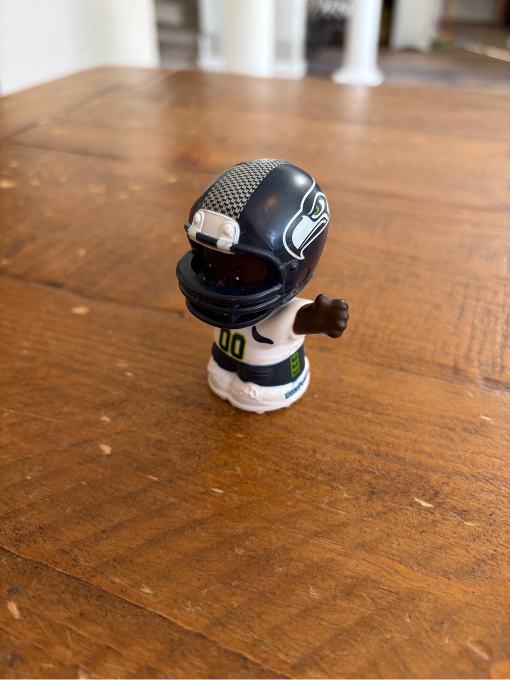 Fisher Price Little People Seattle Seahawks football player as is